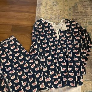 Swan roller rabbit pjs